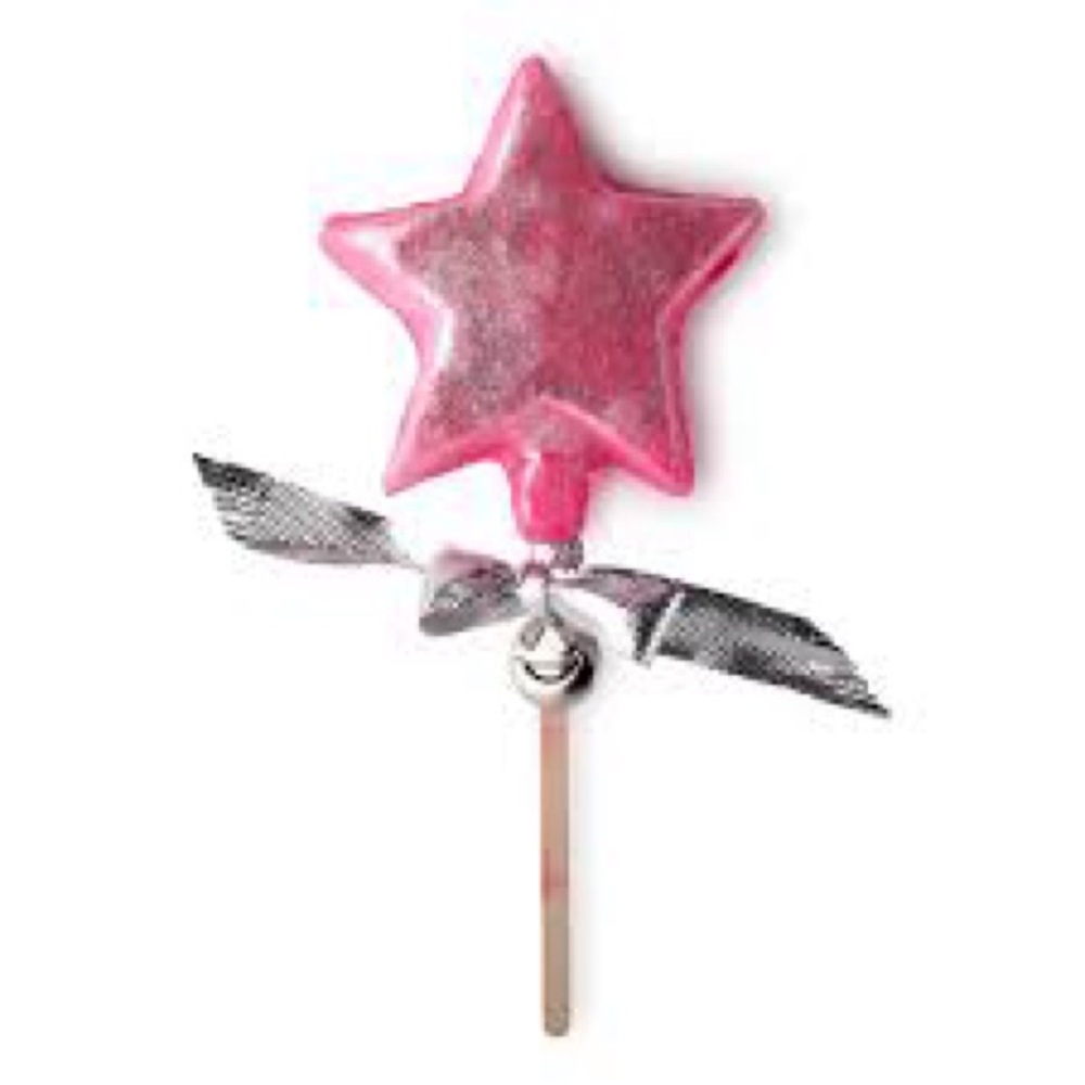 LUSH Snow Fairy Magic Wand Reusable Bubble Bar